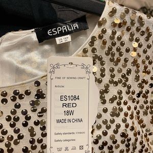 Women dress 18W